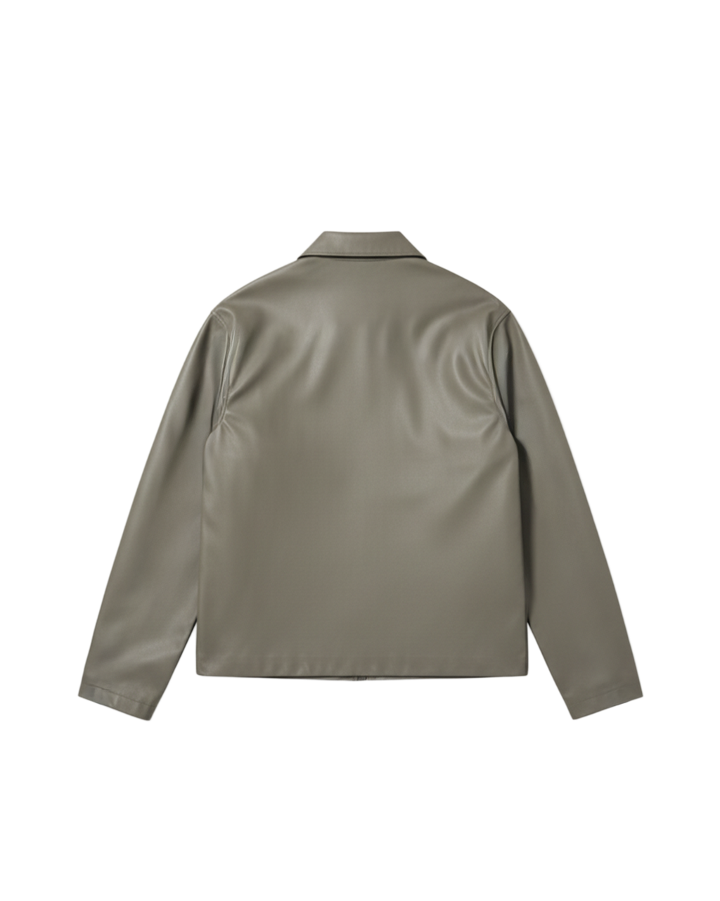 Olive Leather Jacket