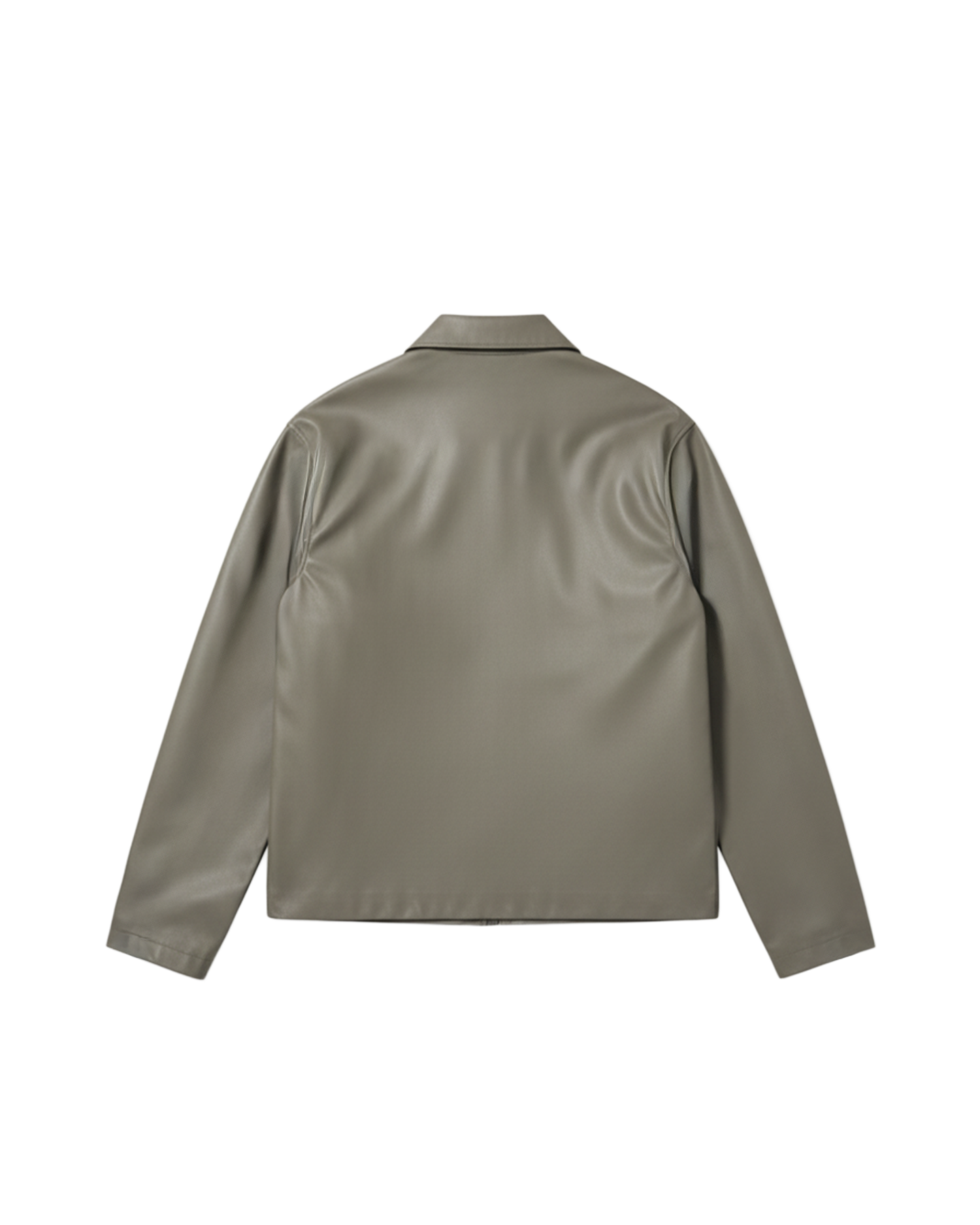 Olive Leather Jacket