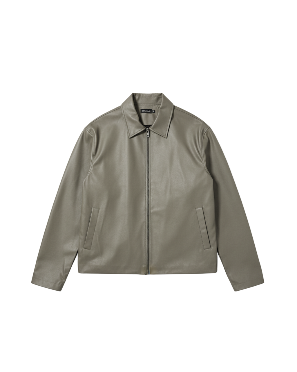 Olive Leather Jacket