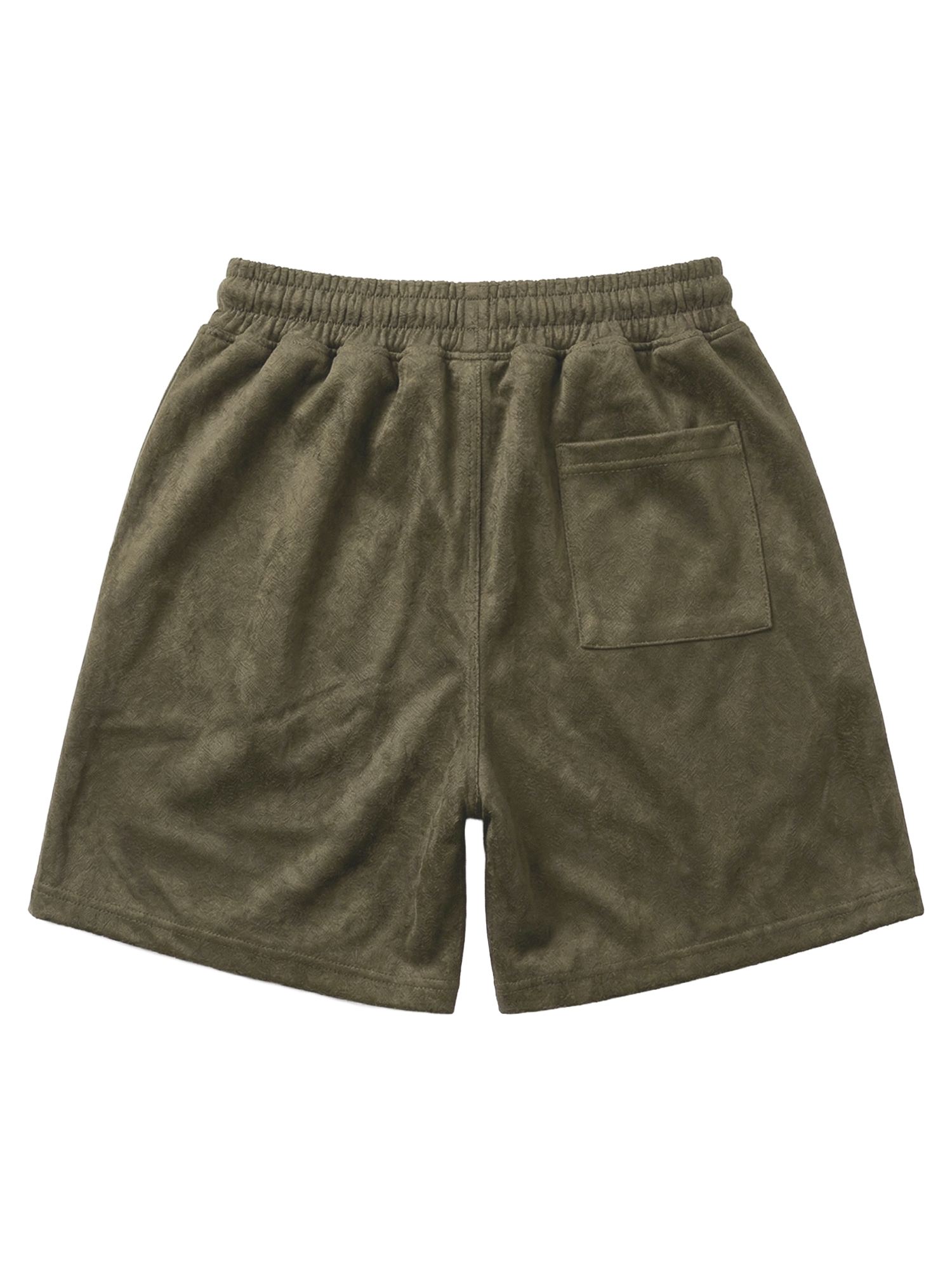 Olive Velvet Short