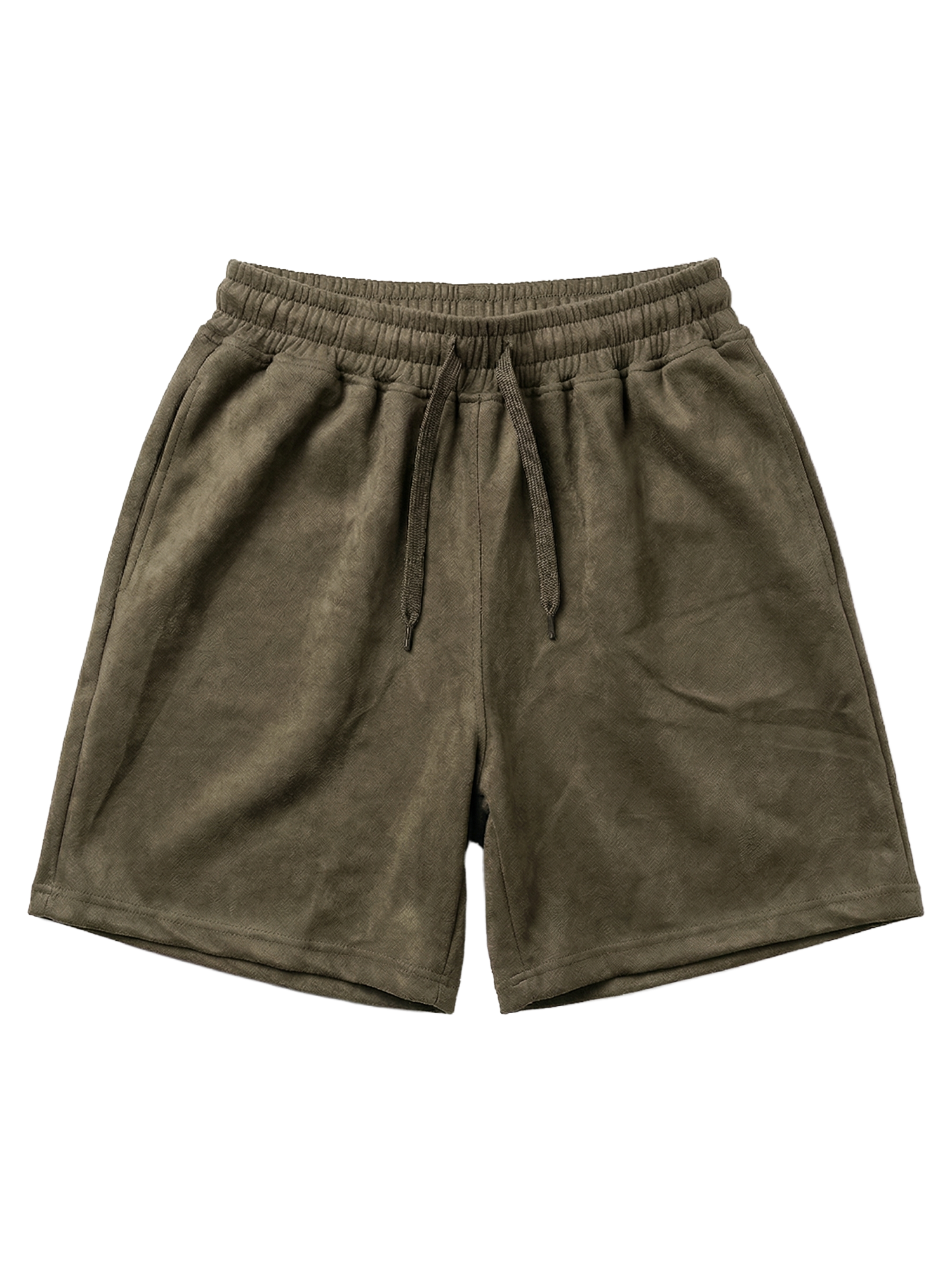 Olive Velvet Short