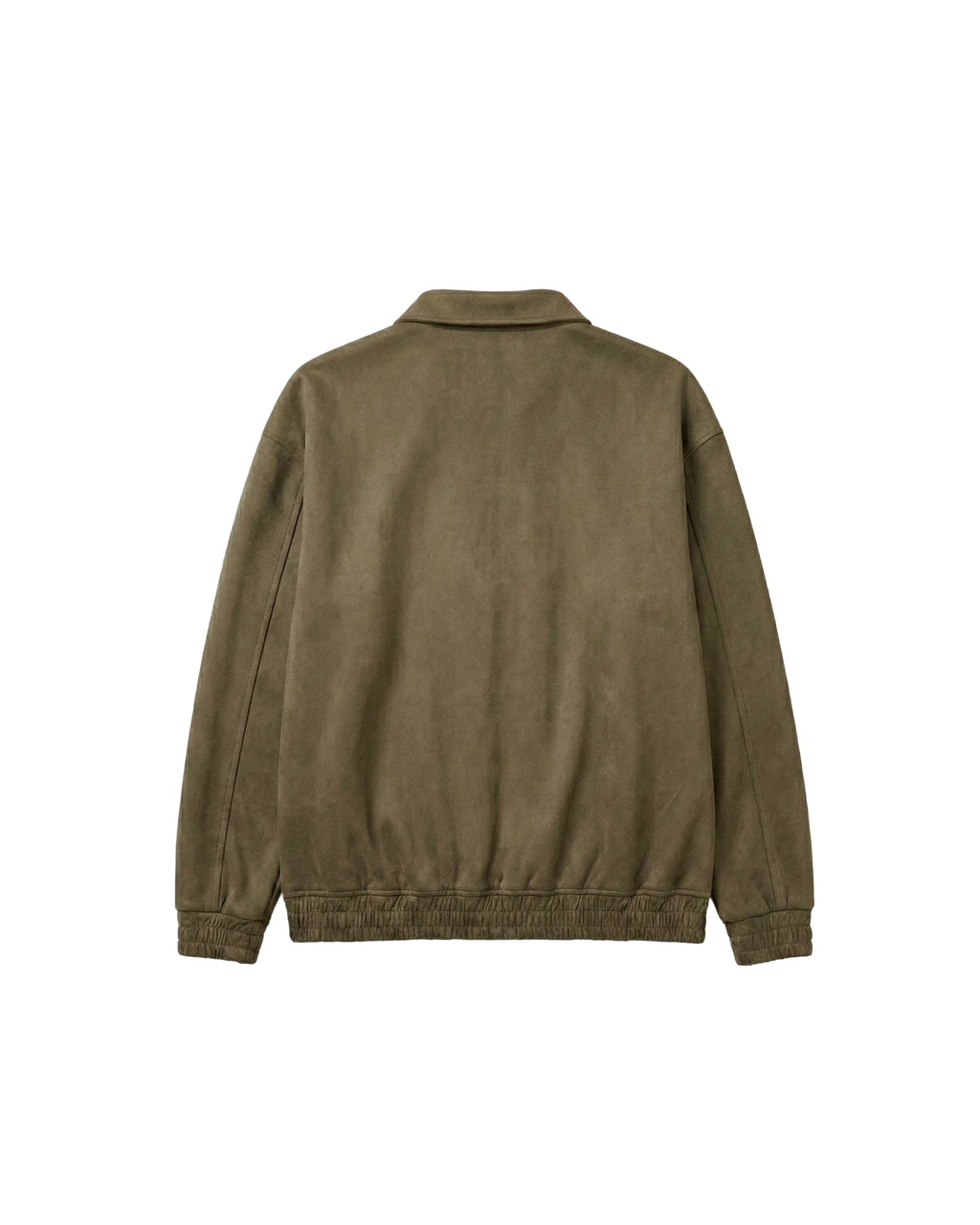 Forest Olive Suede Tracksuit