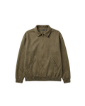 Forest Olive Suede Jacket