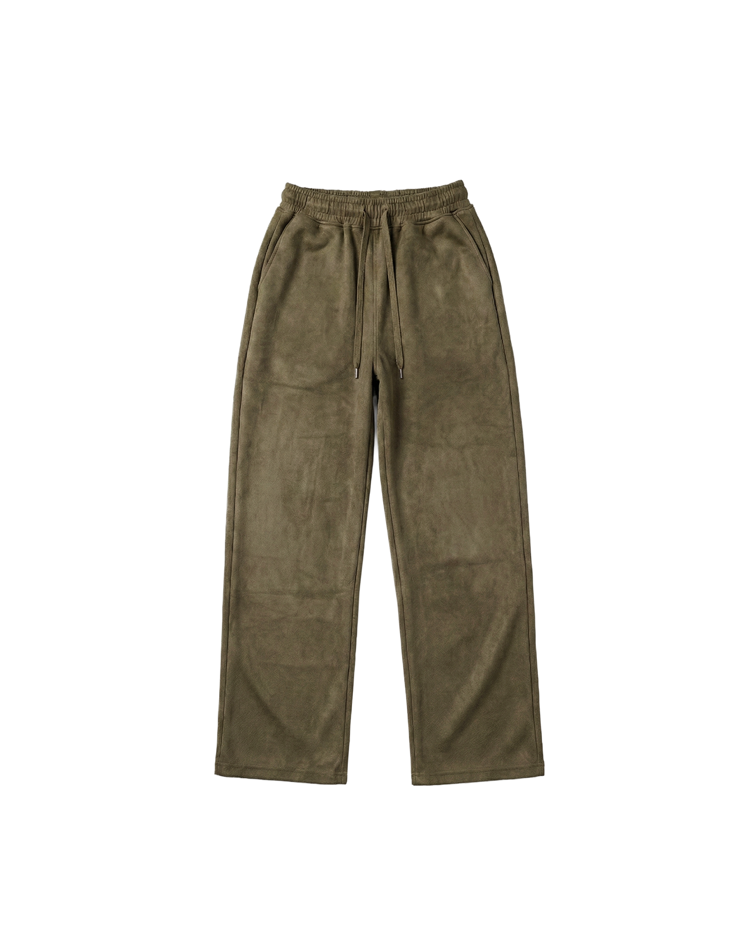 Forest Olive Suede Pants