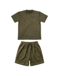 Olive Velvet Set