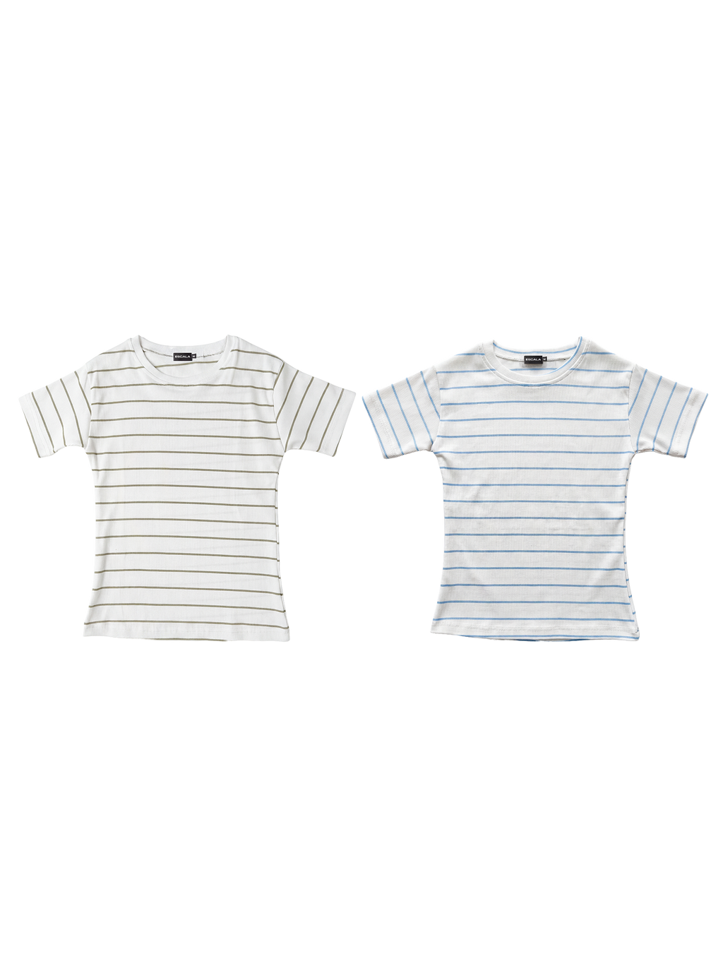 Blue/Olive Baby Tee Bundle