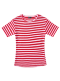 Red Striped Baby Tee