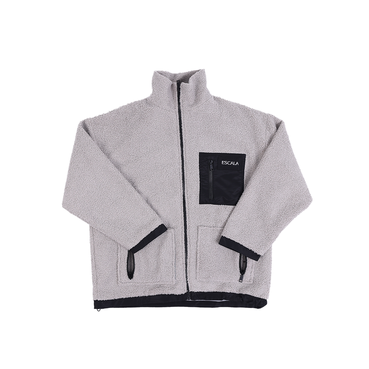 Grey Sherpa Jacket