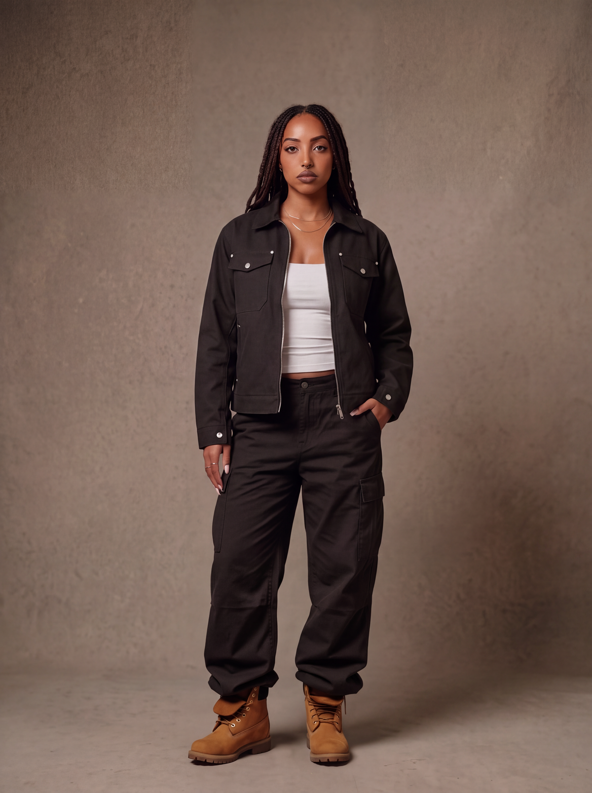 Workers Jacket Black