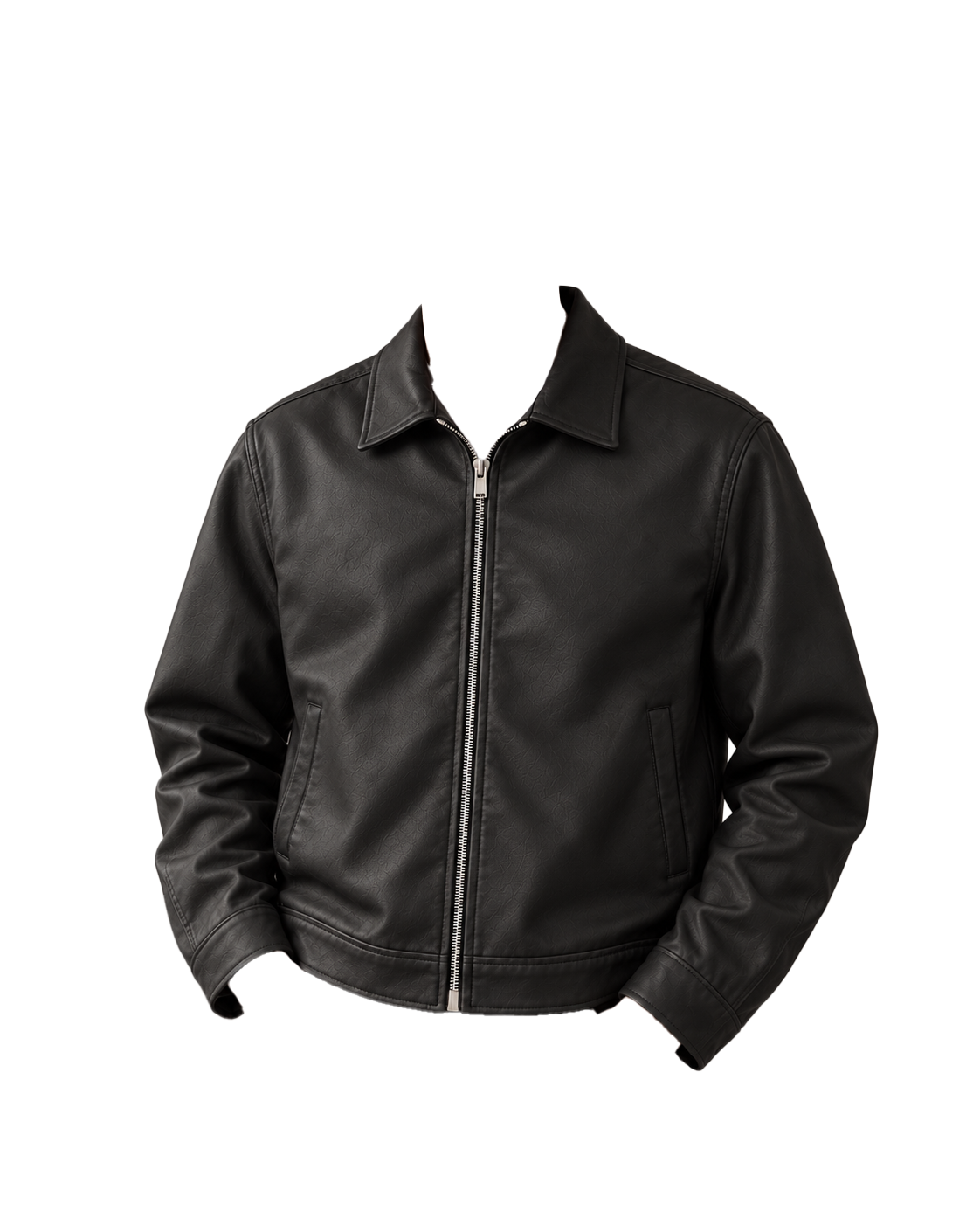 Noir Black Leather Jacket